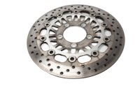 Front brake disc, drilled, floating, round Triumph Sprint...