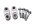 Styrklemmer, styrholdere, klemmeklodser med Honda NX 650 Dominator RD08 95-02