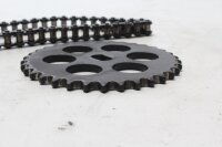 Oliepompketting, aandrijftandwiel, distributieketting, tandwielset Honda CBX 650 RC13 83-87