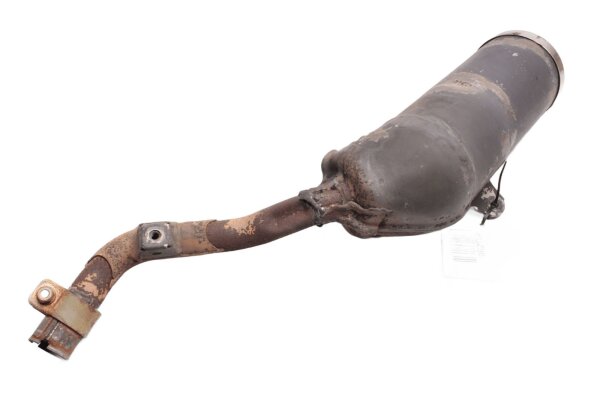 Udstødningsdæmper højre side lyddæmper udstødningsrør Honda NX 650 Dominator RD08 95-02
