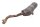 Udstødningsdæmper højre side lyddæmper udstødningsrør Honda NX 650 Dominator RD08 95-02