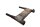Exhaust collector, intermediate pipe, exhaust distributor Moto Guzzi California 3 VW 87-94