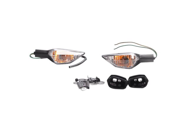 Blinkerpaar vorne links rechts klar getönt komplett Kawasaki Z 900 B 19-19