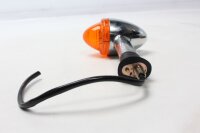 Blinker Chromgehäuse orange Linse universal Ersatz Oldtimer Triumph universell