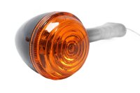 Blinker Gehäuse rund orange Universal Anschlusskabel Motorrad Triumph universell