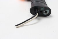 Blinker Gehäuse rund orange Universal Anschlusskabel Motorrad Triumph universell