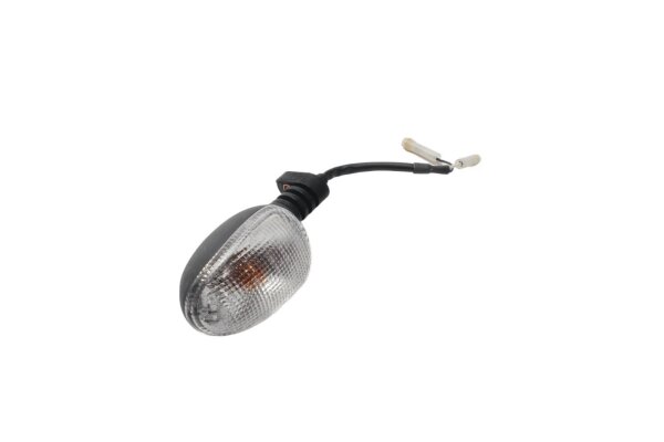 Bombilla de lente transparente para intermitentes, color negro, universal, para motocicleta Triumph universell