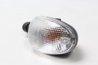 Blinker klar Linse Glühlampe schwarz universal Motorrad Triumph universell