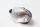 Blinker klar Linse Glühlampe schwarz universal Motorrad Triumph universell