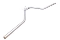 Manillar 22mm universal curvo moleteado aluminio plata Lenker universell
