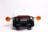 FXSB rear fender mud flaps turn signals Harley Davidson universell