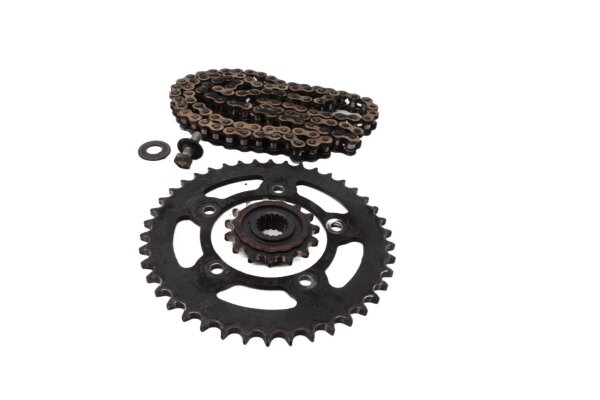 Chain kit, sprocket, pinion, drive, chain Aprilia SL 1000 Falco ZD4PA 99-04
