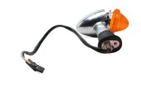 Blinker Chrom orange universal Classic Retro Gehäuse Triumph universell