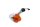 Blinker Chrom Gehäuse orange Glas Universal Halter Gummi Triumph universell