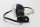 Blinker klar Linse Glühlampe schwarz universal Motorrad Triumph universell
