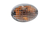 Motorrad Blinker universal klar Glas orange Einsatz Triumph universell