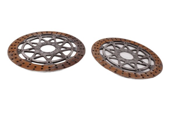 Disco de freno trasero perforado Lucas TRW MSW211 Aprilia SL 1000 Falco ZD4PA 99-04