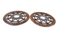 Disco de freno trasero perforado Lucas TRW MSW211 Aprilia SL 1000 Falco ZD4PA 99-04