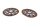 Disco de freno trasero perforado Lucas TRW MSW211 Aprilia SL 1000 Falco ZD4PA 99-04