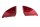 Air intake trim front left right red BMW R 80 RT 247 0444 82-84