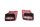 Air intake trim front left right red BMW R 80 RT 247 0444 82-84
