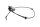 Double throttle cable, throttle actuation, distributor spring Moto Guzzi California 3 VW 87-94