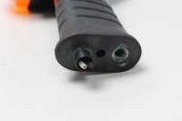 Blinker orange Gehäuse schwarz universal Standfuß Beleuchtung Triumph universell