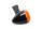 Blinker orange Gehäuse schwarz universal Standfuß Beleuchtung Triumph universell