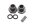 Fixations de guidon, vis, écrous, joints toriques Aprilia SL 1000 Falco ZD4PA 99-04