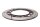 Front brake disc, drilled round, slotted ventilation Honda CBX 650 RC13 83-87