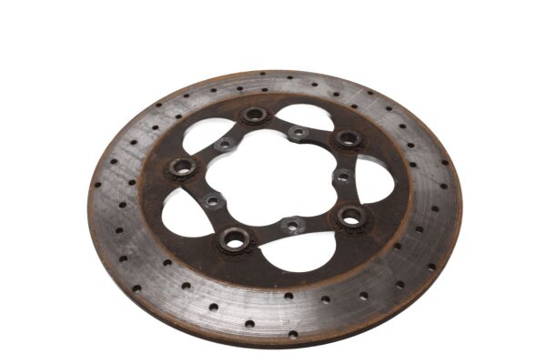 front drilled brake disc, brake system disc Moto Guzzi California 3 VW 87-94