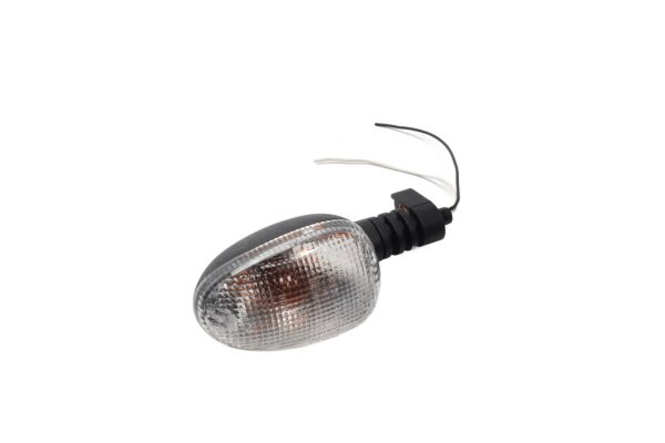 Bombilla de lente transparente para intermitentes, color negro, universal, para motocicleta Triumph universell