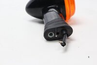 Blinker orange rund klassisch universal schwarz Chrom Triumph universell