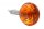 Blinker orange rund klassisch universal schwarz Chrom Triumph universell