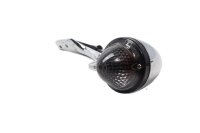 Kromad blinkersarm, klassisk bil, svarttonat glas Triumph universell