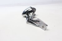 Kromad blinkersarm, klassisk bil, svarttonat glas Triumph universell