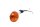 Blinker Chrom Gehäuse orange Glas universal Rund Classic Triumph universell