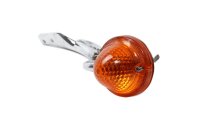 Vintage universal chrome-plated orange indicator light Triumph universell