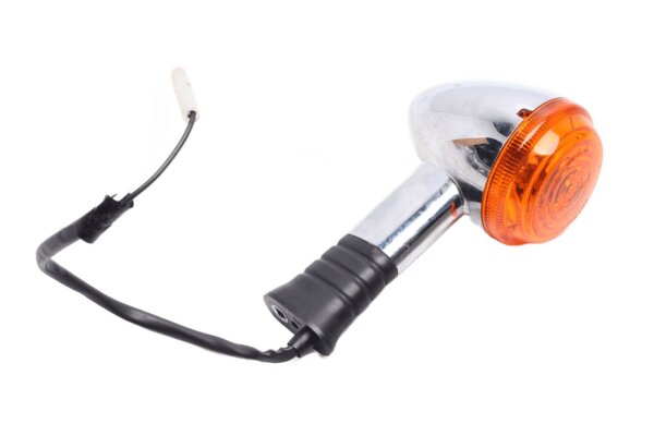 Chromblinker orange Universalblinker Blinkergehäuse Triumph universell