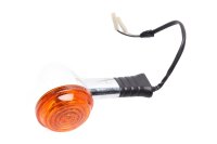 Chromblinker orange Universalblinker Blinkergehäuse Triumph universell