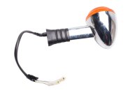 Chromblinker orange Universalblinker Blinkergehäuse Triumph universell