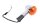 Chromblinker orange Universalblinker Blinkergehäuse Triumph universell