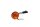 Indicator chrome housing orange glass universal round classic Triumph universell