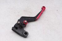 Adjustable clutch lever, red/black, short, universal grip Triumph universell