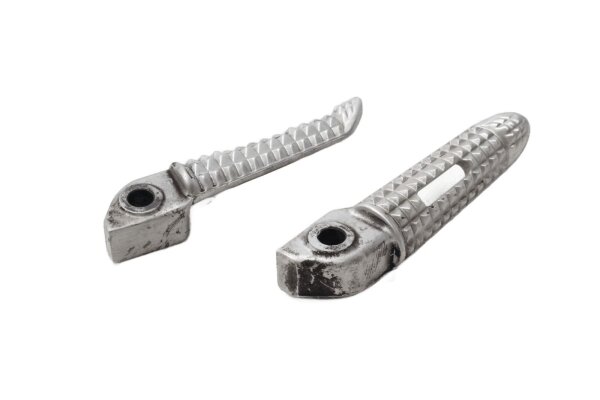 Passenger footrest set, rear left and right, non-slip, ribbed Triumph Unbekannt