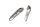 Passenger footrest set, rear left and right, non-slip, ribbed Triumph Unbekannt
