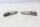 Passenger footrest set, rear left and right, non-slip, ribbed Triumph Unbekannt
