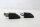 Front footrests, left and right, rider footrest mount, rubber Triumph Unbekannt