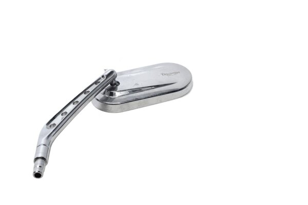 Left-hand adjustable chrome mirror, rearview mirror on the left arm Triumph Unbekannt