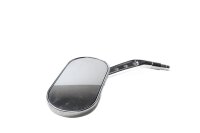 Left-hand adjustable chrome mirror, rearview mirror on the left arm Triumph Unbekannt